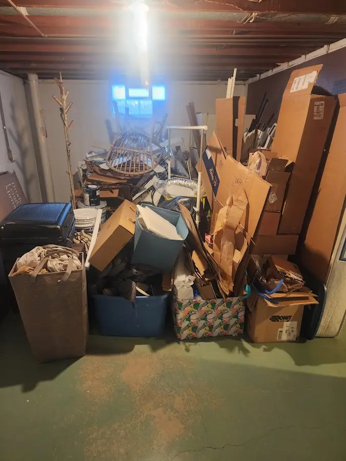 Roll-off dumpster container at job site for Construction Dumpster Rental in Avondale